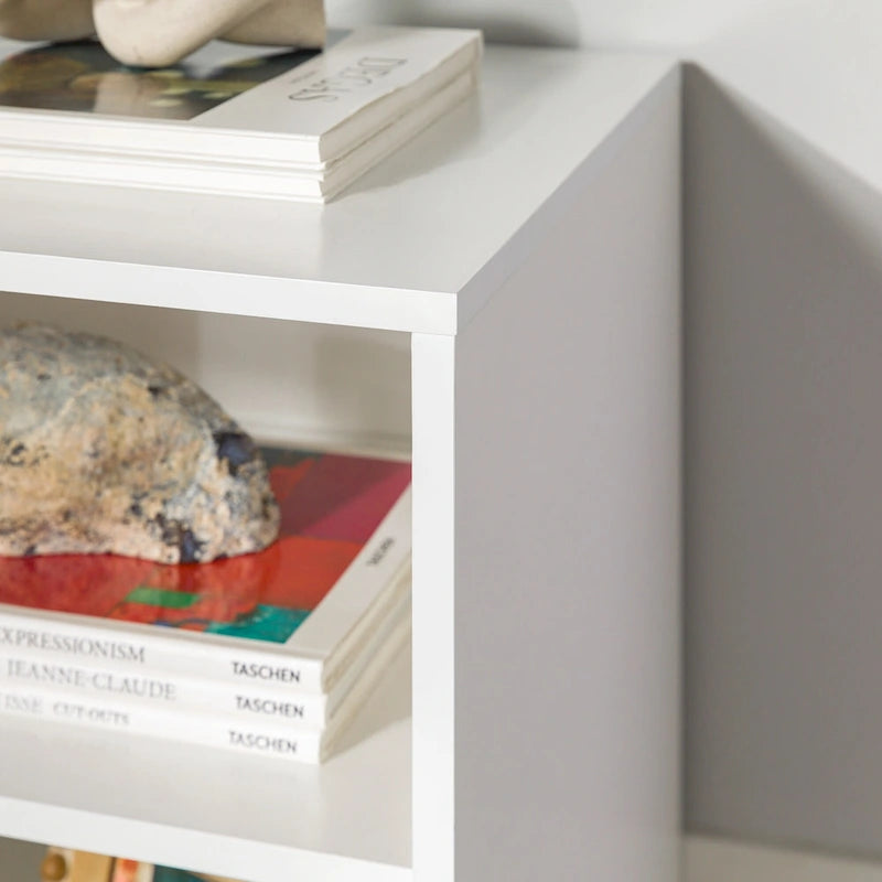 147-cm-TV-Schrank im modernen Stil mit Türen in Buchmatch-Optik