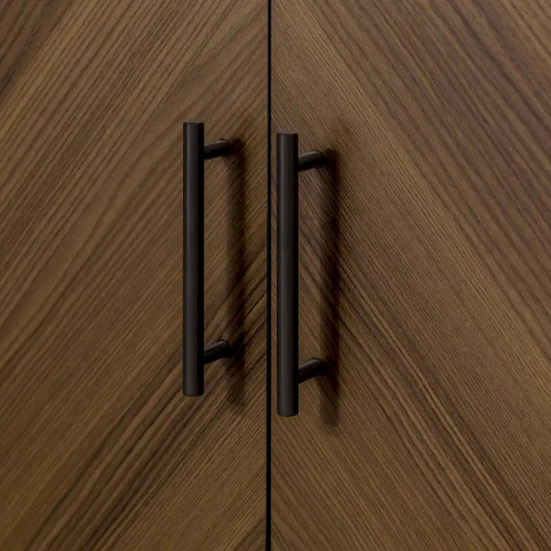 147-cm-TV-Schrank im modernen Stil mit Türen in Buchmatch-Optik