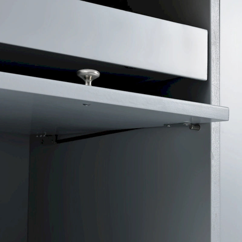 Isla de cocina con extensión abatible (no incluye taburete)
