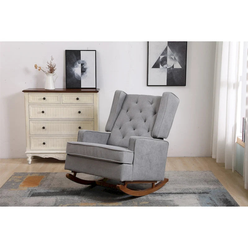 Sillón mecedor cómodo y decorativo para la sala