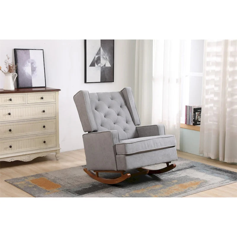 Sillón mecedor cómodo y decorativo para la sala