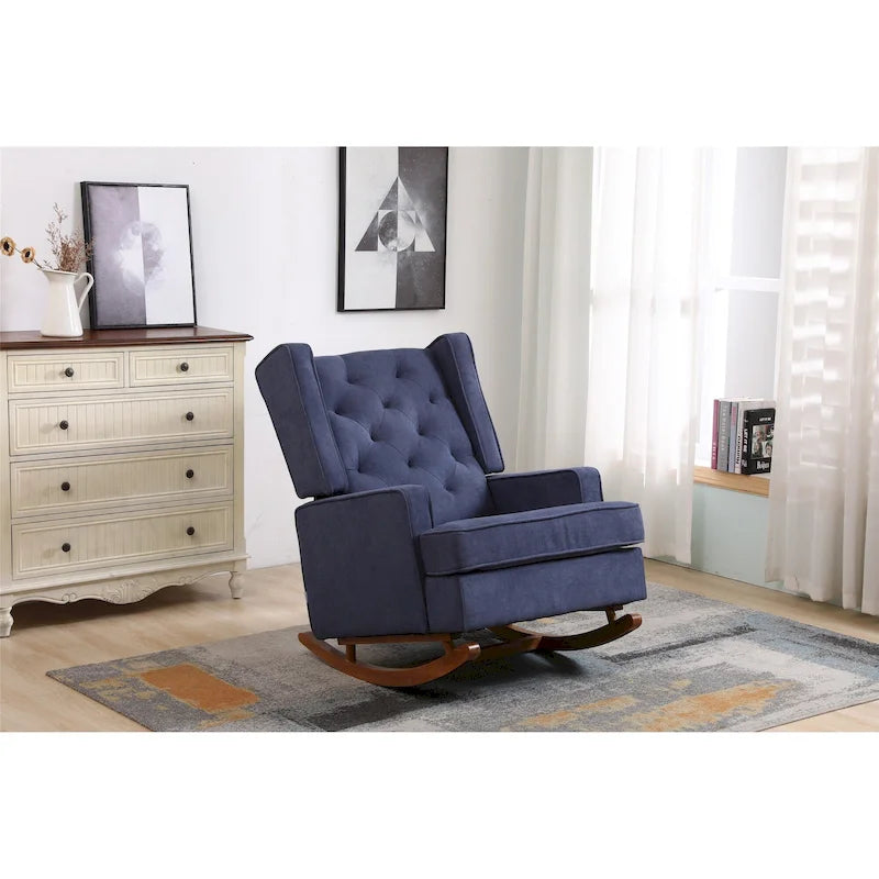 Sillón mecedor cómodo y decorativo para la sala
