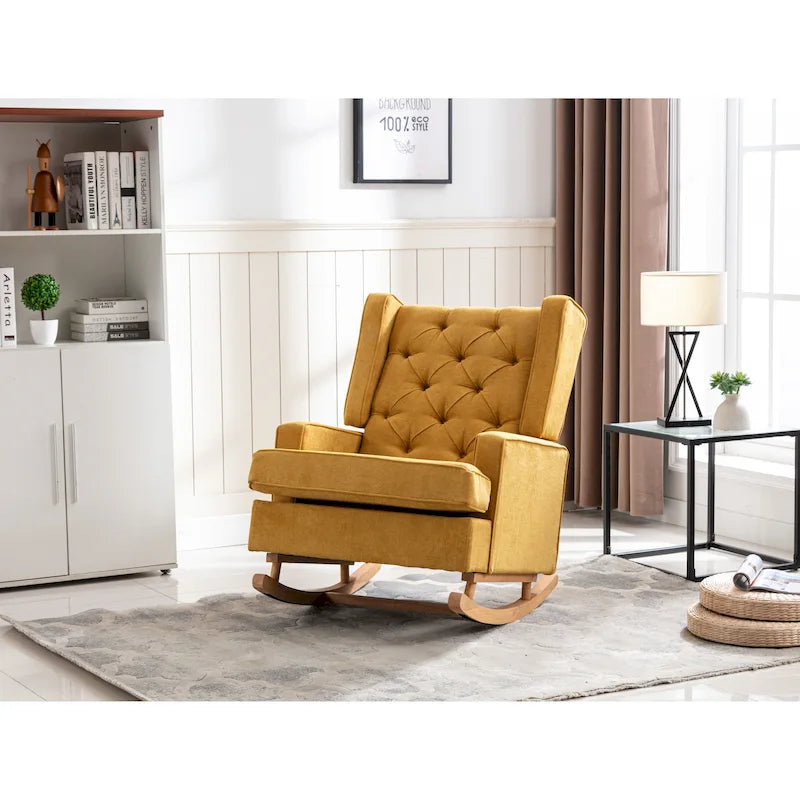 Sillón mecedor cómodo y decorativo para la sala