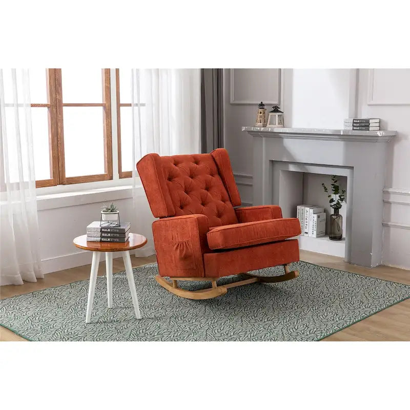 Sillón mecedor cómodo y decorativo para la sala