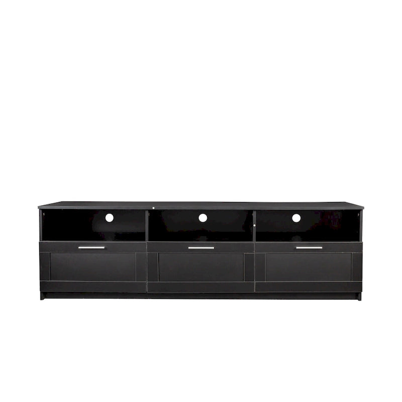 Moderner minimalistischer TV-Schrank, 80-Zoll-TV-Ständer