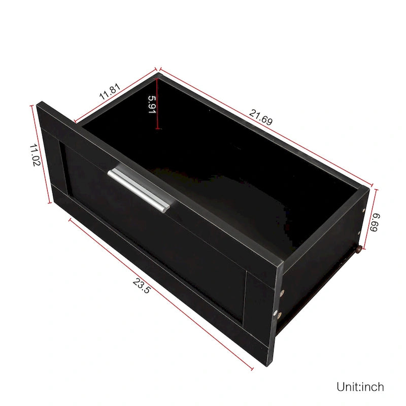 Moderner minimalistischer TV-Schrank, 80-Zoll-TV-Ständer