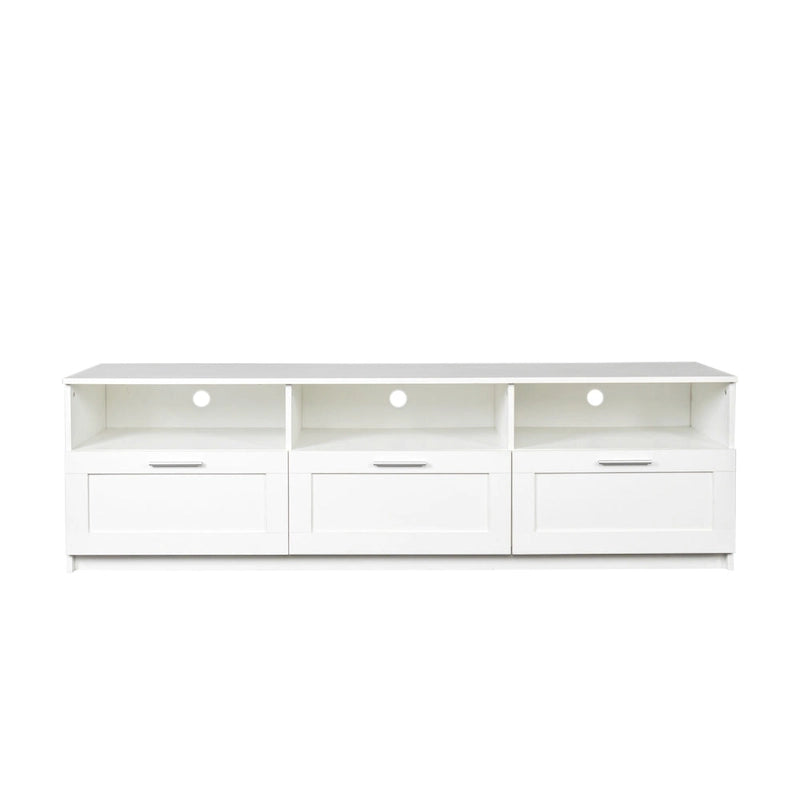 Moderner minimalistischer TV-Schrank, 80-Zoll-TV-Ständer