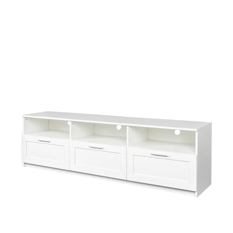 Moderner minimalistischer TV-Schrank, 80-Zoll-TV-Ständer
