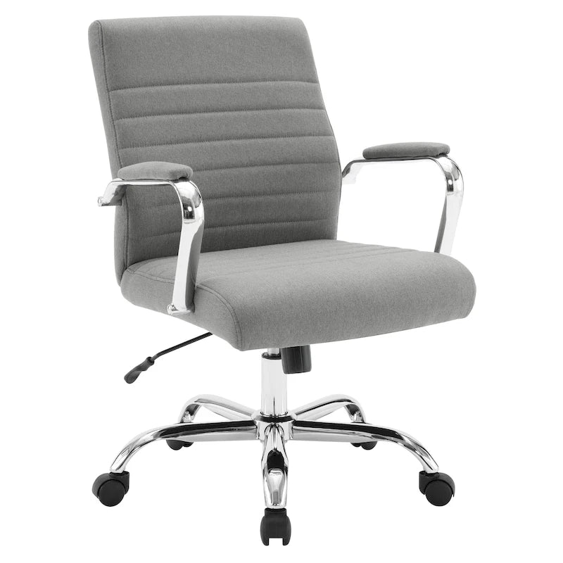 Silla de oficina con respaldo medio
