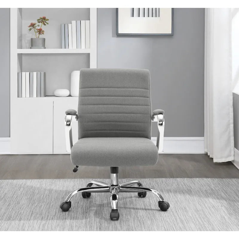 Chaise de bureau à dossier mi-haut