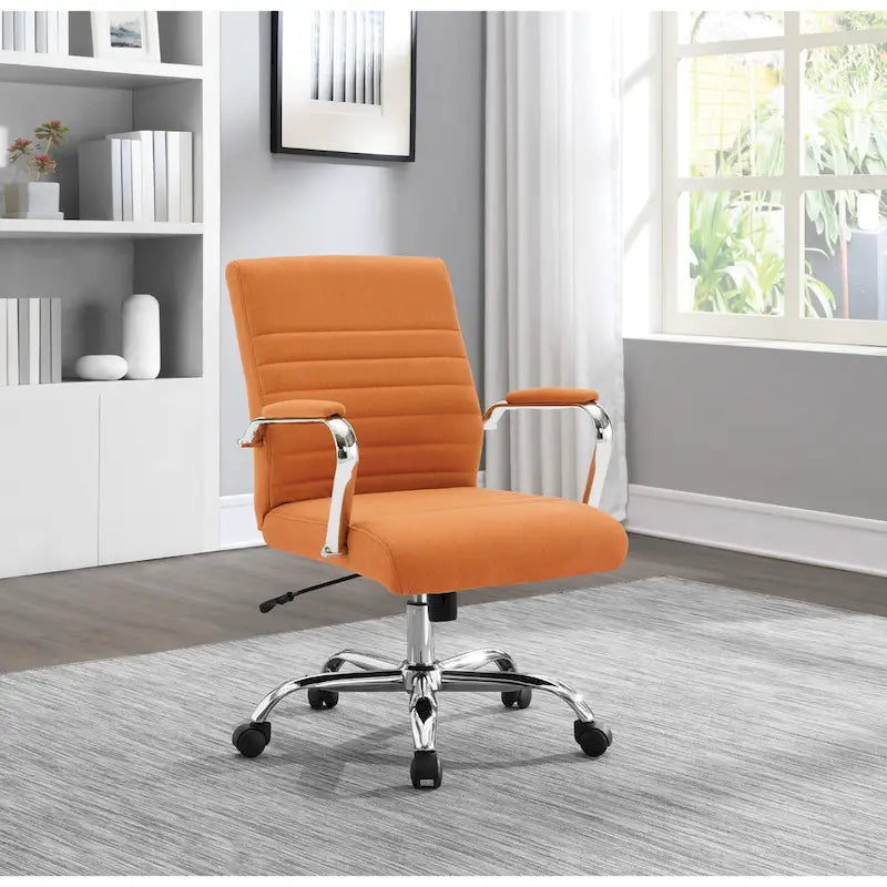 Chaise de bureau à dossier mi-haut