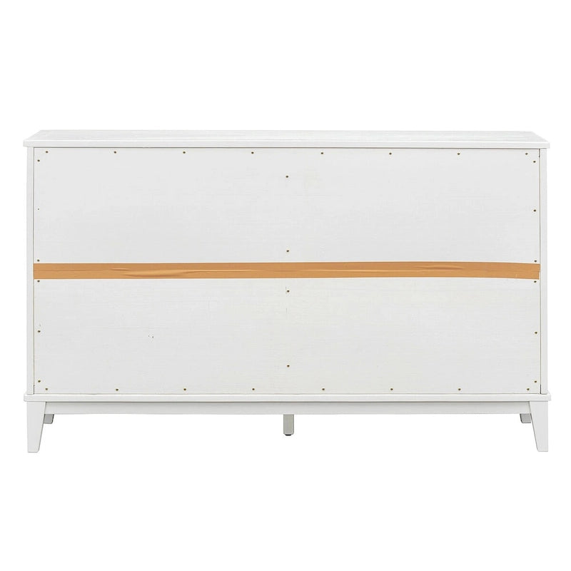Credenza a 4 ante con ampio spazio contenitore e ripiani regolabili