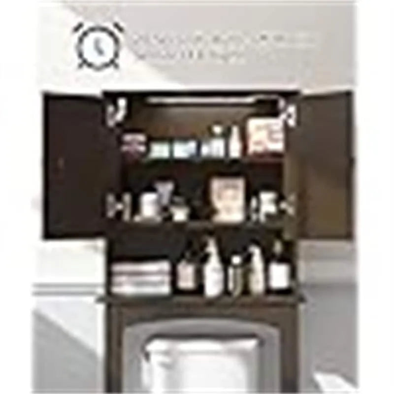 Toiletten-Aufbewahrungsschrank - 8.2D x 26.7W x 66.5H